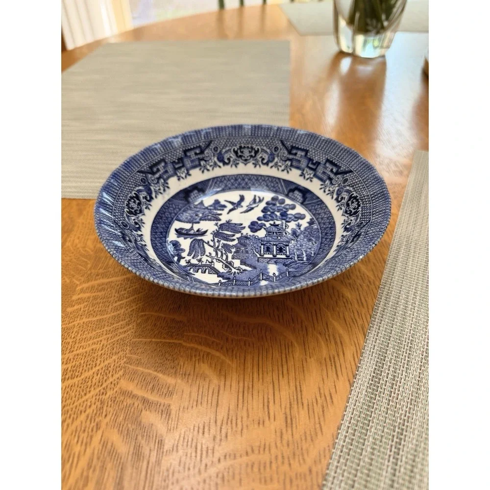 Churchill China Blue Willow 6.5